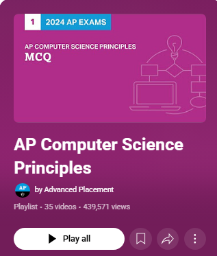 AP Computer Science Principles