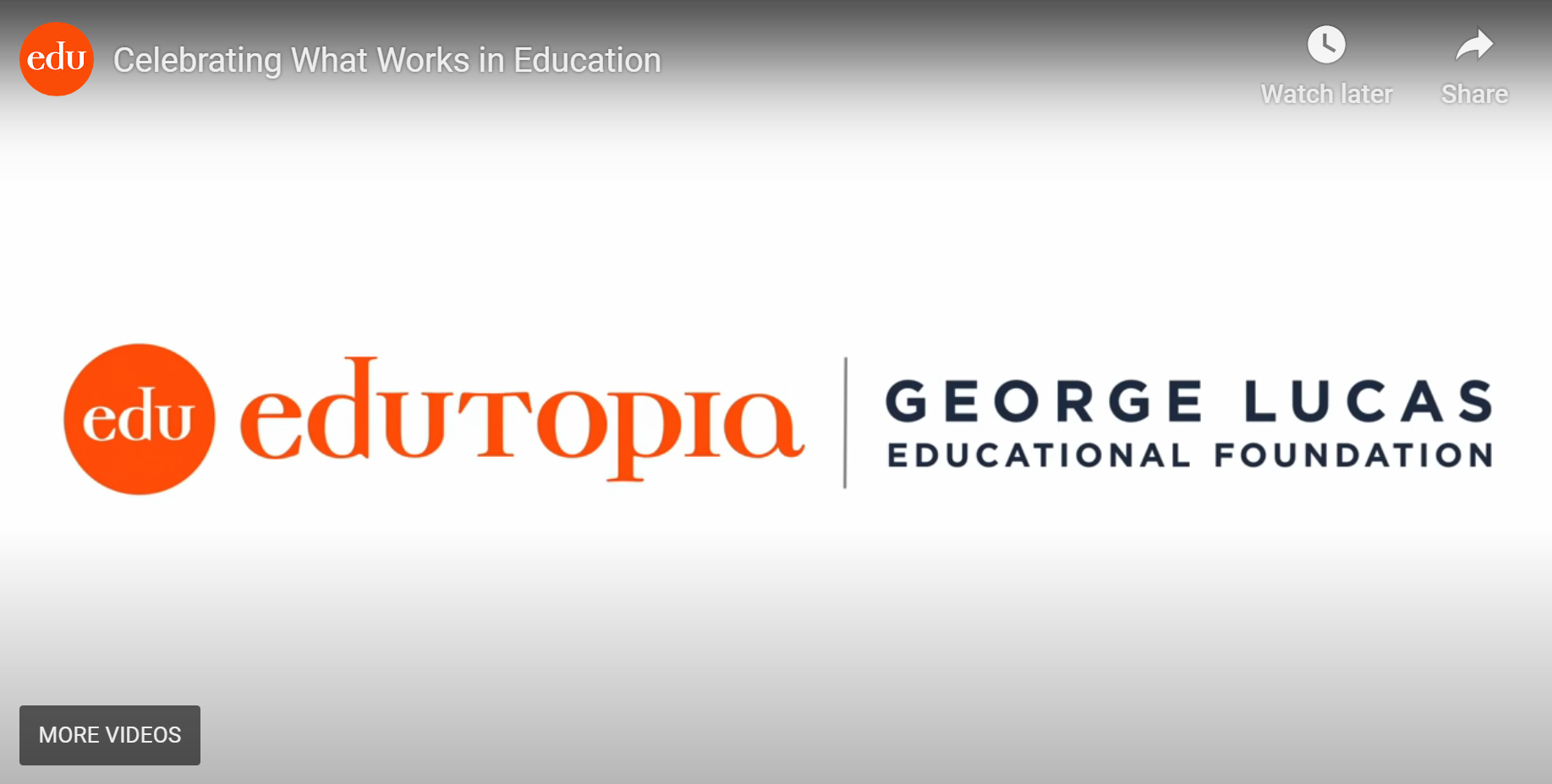 Celebrating What Works in Education